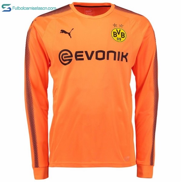 Camiseta Borussia Dortmund 2ª ML Portero 2017/18